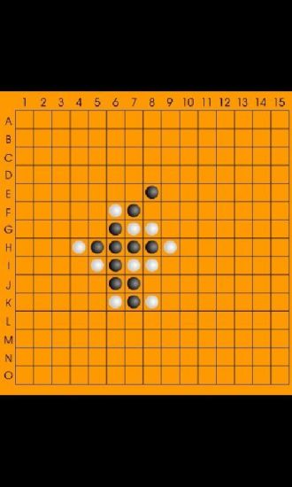 五子棋对战图