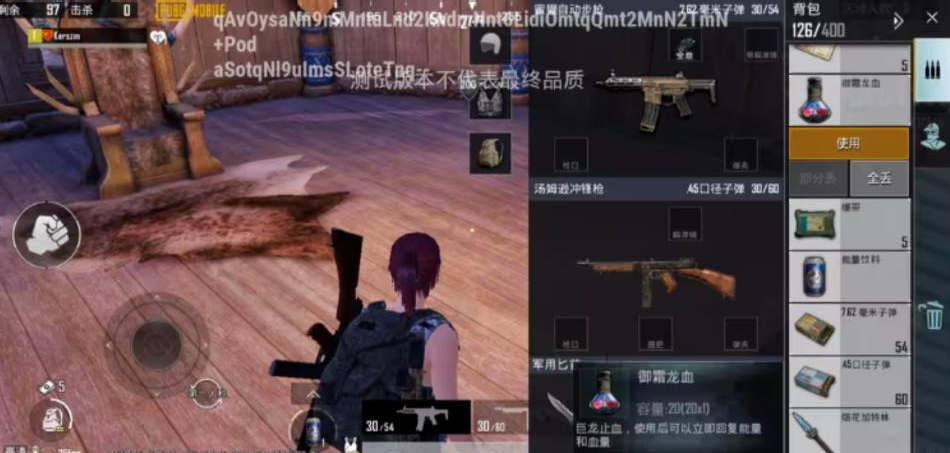 PUBG体验服图