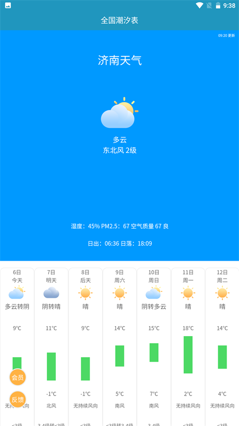 全国潮汐表app v10.5.4图