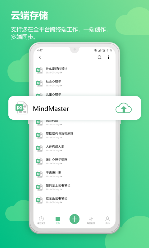 思维导图MindMaster图