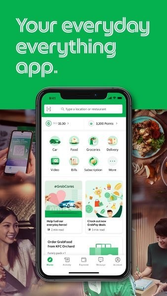 grab中文版 v5.308.0图