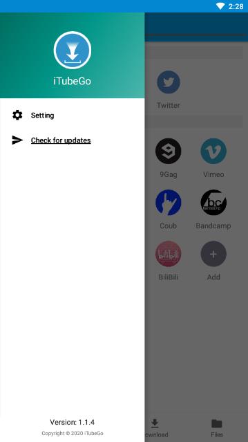 iTubeGo最新安卓版 v2.4.1图